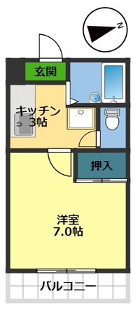 ビタミンハウスの物件間取画像